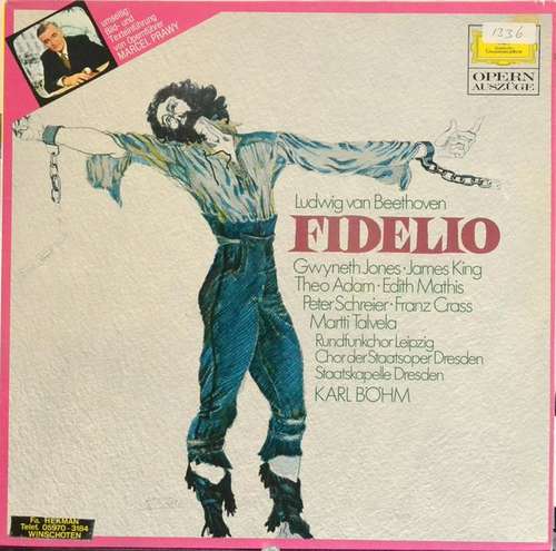Cover Ludwig van Beethoven, Karl Böhm - Fidelio (Opernauszüge) (LP) Schallplatten Ankauf