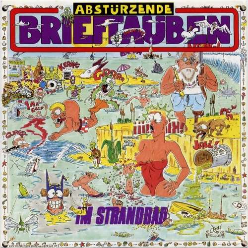 Cover Abstürzende Brieftauben - Im Strandbad (7, Single) Schallplatten Ankauf