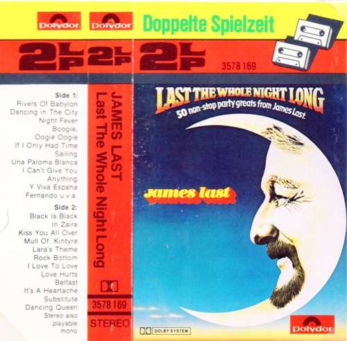 Cover James Last - Last The Whole Night Long (Cass, Album) Schallplatten Ankauf