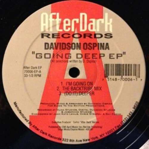Bild Davidson Ospina - Going Deep EP (12, EP) Schallplatten Ankauf