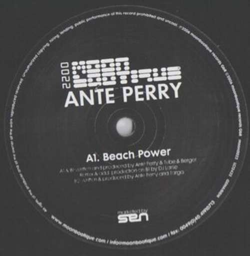Cover Ante Perry - Beach Power (12) Schallplatten Ankauf