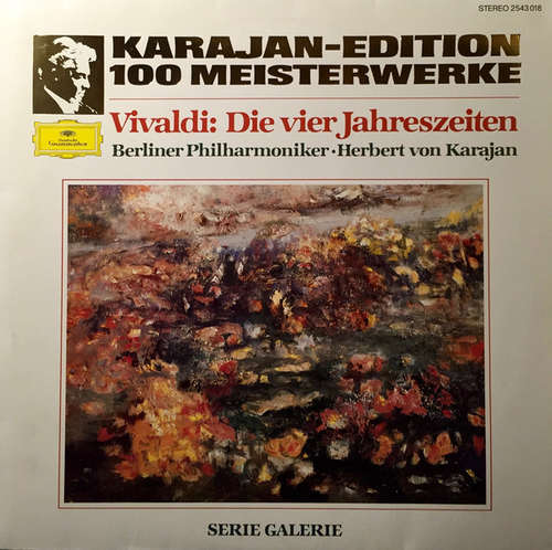 Cover Antonio Vivaldi - Berliner Philharmoniker, Herbert von Karajan - Die Vier Jahreszeiten (LP) Schallplatten Ankauf
