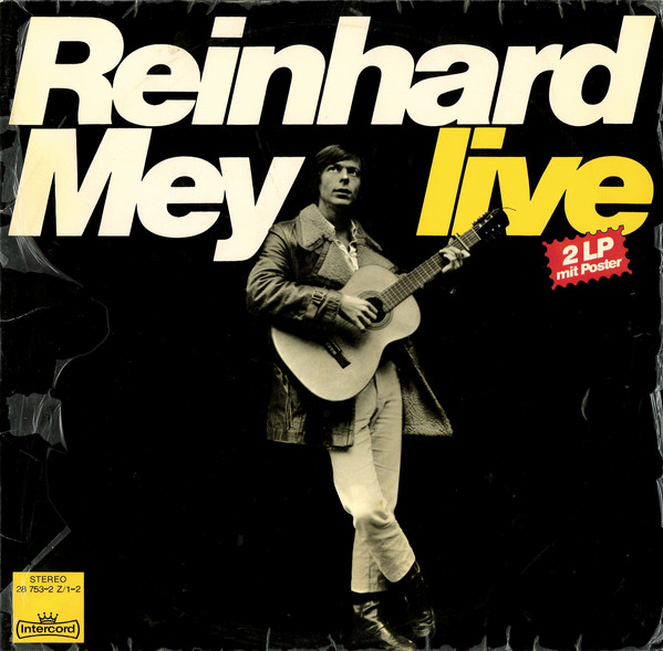 Cover Reinhard Mey - Live (2xLP, Album, Bla) Schallplatten Ankauf