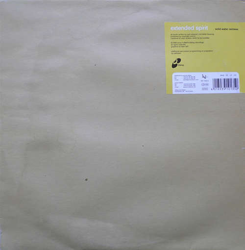 Cover Extended Spirit - Solid Water (Remixes) (2x12) Schallplatten Ankauf