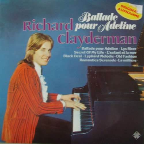 Cover Richard Clayderman - Ballade Pour Adeline (LP, Album) Schallplatten Ankauf