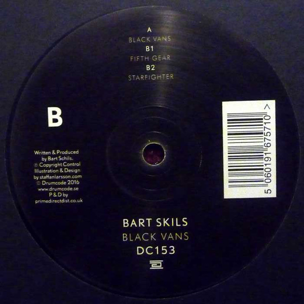 Cover Bart Skils - Black Vans (12) Schallplatten Ankauf