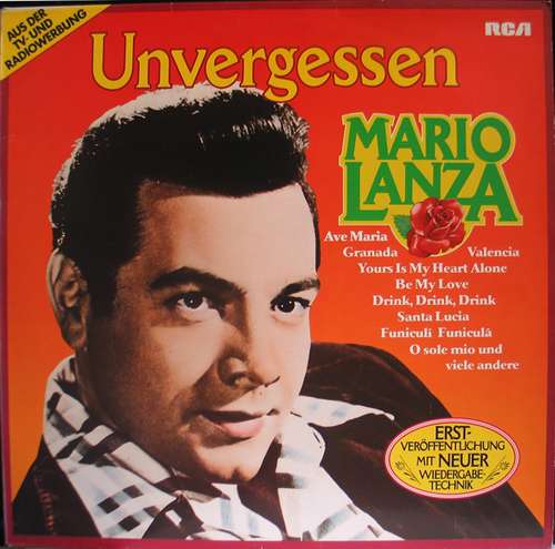 Cover Mario Lanza - Unvergessen (LP, Comp) Schallplatten Ankauf