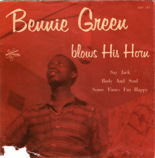 Cover Bennie Green Sextet - Bennie Green Blows His Horn (7, EP) Schallplatten Ankauf