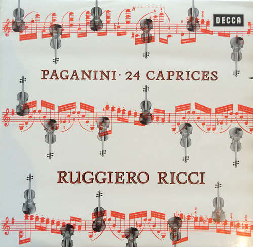 Cover Ruggiero Ricci, Paganini* - Paganini 24 Caprices (LP, Album) Schallplatten Ankauf