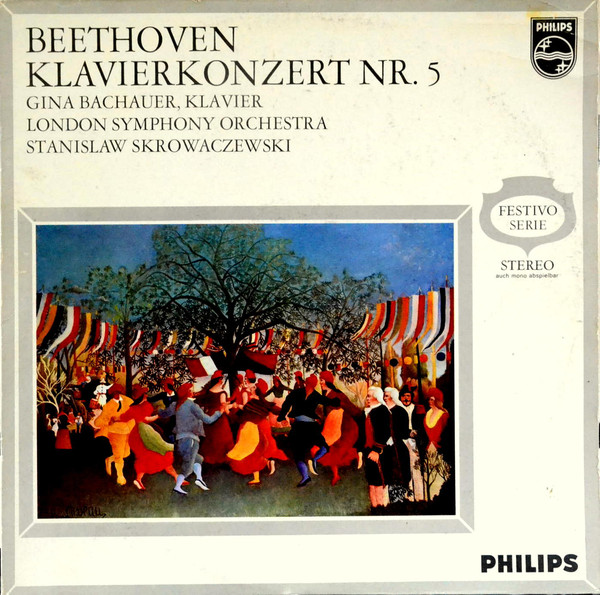 Cover Beethoven*, Gina Bachauer, London Symphony Orchestra*, Stanislaw Skrowaczewski - Klavierkonzert Nr. 5 (LP) Schallplatten Ankauf