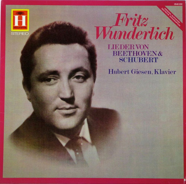 Cover Fritz Wunderlich - Lieder Von Beethoven & Schubert (LP, Comp, RE) Schallplatten Ankauf