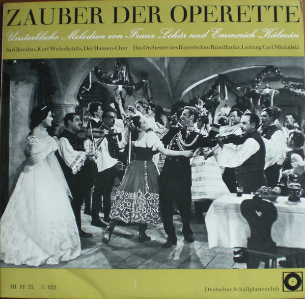 Cover Franz Lehár / Emmerich Kálmán - Zauber Der Operette (LP, Comp) Schallplatten Ankauf