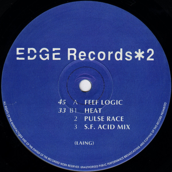 Cover DJ Edge - Feef Logic (12) Schallplatten Ankauf