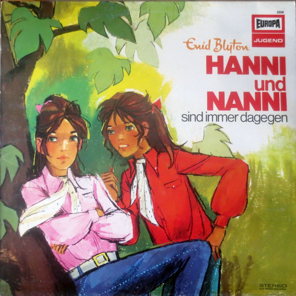 Cover Enid Blyton - Hanni Und Nanni Sind Immer Dagegen (LP) Schallplatten Ankauf