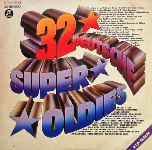 Cover Various - 32 Deutsche Super Oldies (2xLP, Comp) Schallplatten Ankauf