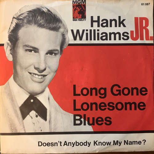 Cover Hank Williams Jr. - Long Gone Lonesome Blues (7, Single) Schallplatten Ankauf