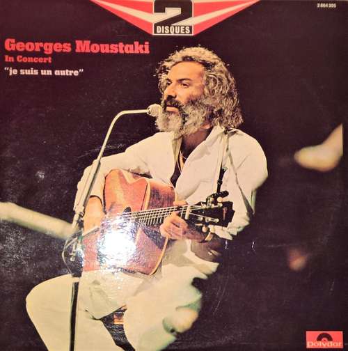 Cover Georges Moustaki - In Concert - “Je suis un autre” (2xLP, Album, Gat) Schallplatten Ankauf
