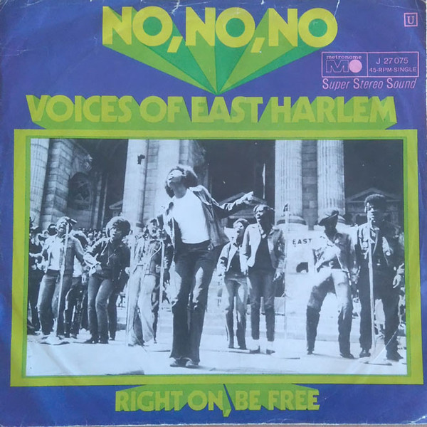 Cover The Voices Of East Harlem - No, No, No (7) Schallplatten Ankauf