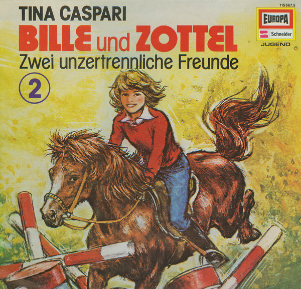 Cover Tina Caspari - Bille Und Zottel 2 - Zwei Unzertrennliche Freunde (LP) Schallplatten Ankauf