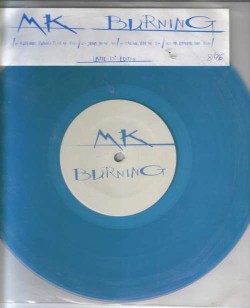 Cover MK* - Burning (10, Ltd, Blu) Schallplatten Ankauf