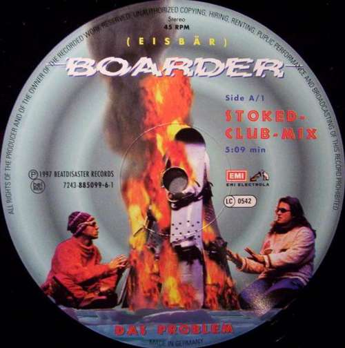 Cover Das Problem - Boarder (Eisbär) (12) Schallplatten Ankauf