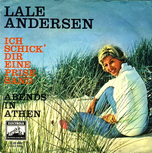Cover Lale Andersen - Ich Schick Dir Eine Prise Sand (7, Single, Mono) Schallplatten Ankauf