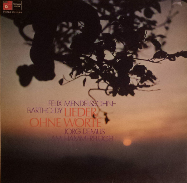 Cover Felix Mendelssohn-Bartholdy - Lieder Ohne Worte (LP) Schallplatten Ankauf