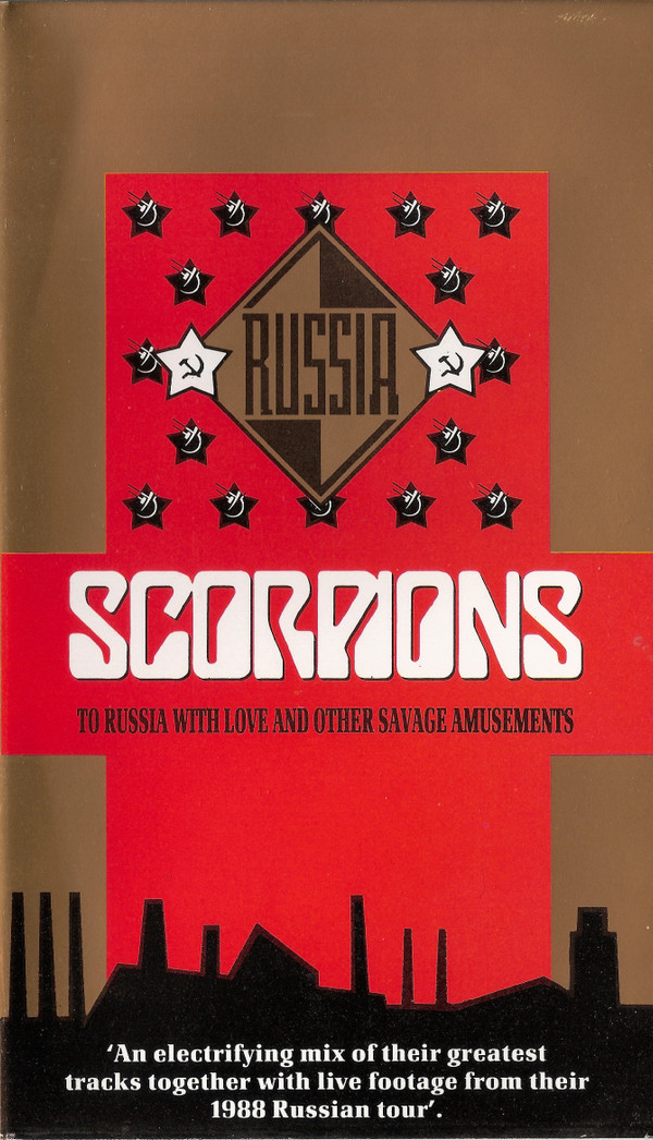 Cover Scorpions - To Russia With Love And Other Savage Amusements (VHS, PAL) Schallplatten Ankauf