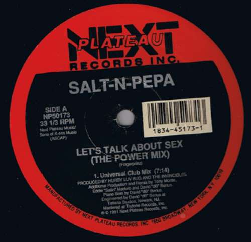 Cover Salt 'N' Pepa - Let's Talk About Sex (The Power Mix) (12) Schallplatten Ankauf
