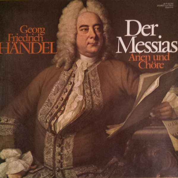 Cover Georg Friedrich Händel - Der Messias  Arien Und Chöre (LP) Schallplatten Ankauf