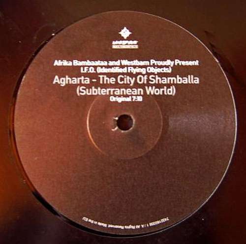 Cover Afrika Bambaataa And Westbam Proudly Present I.F.O. (Identified Flying Objects)* - Agharta - The City Of Shamballa (Subterranean World) (12) Schallplatten Ankauf