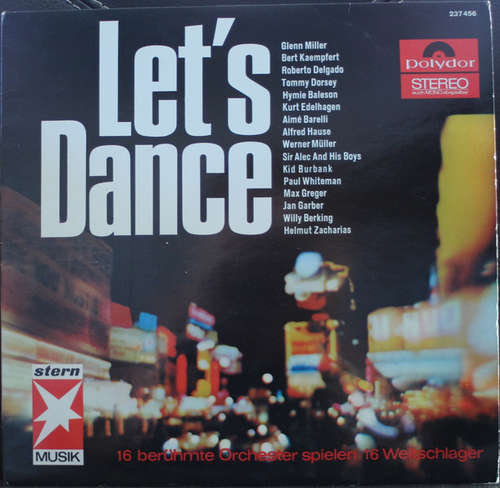 Cover Various - Let's Dance - 16 berühmte Orchester spielen 16 Weltschlager (LP, Mono) Schallplatten Ankauf