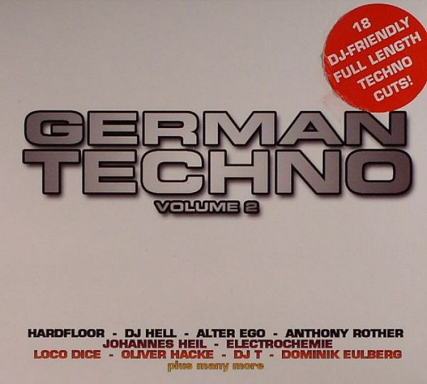 Cover Various - German Techno Volume 2 (2xCD, Comp) Schallplatten Ankauf