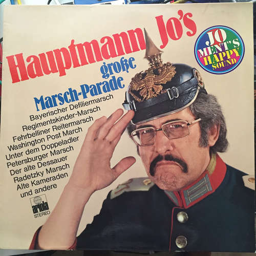 Cover Jo Ment - Hauptmann Jo's große Marsch-Parade (LP, Album) Schallplatten Ankauf