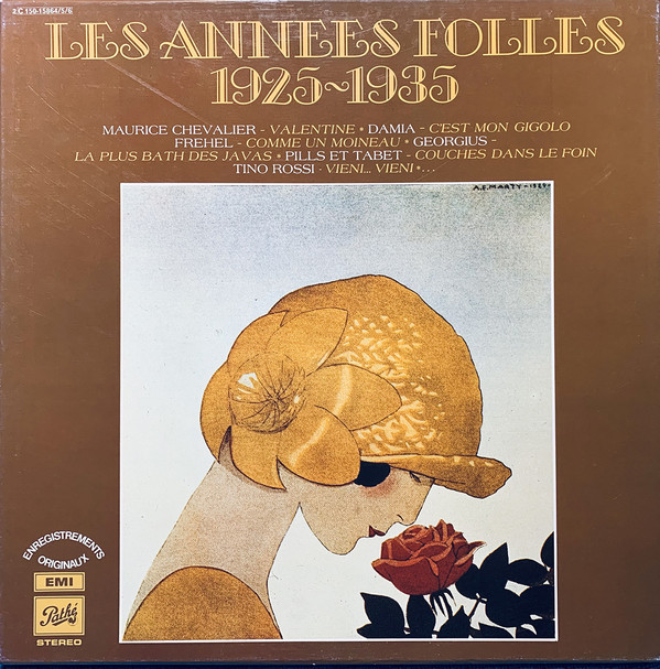 Cover Various - Les Années Folles 1925-1935 (3xLP, Comp, RE + Box) Schallplatten Ankauf