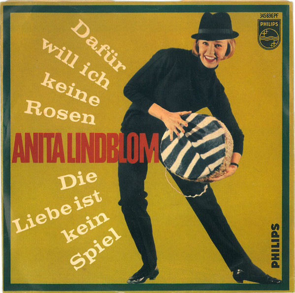 Cover Anita Lindblom - Dafür Will Ich Keine Rosen (7, Single, Mono) Schallplatten Ankauf