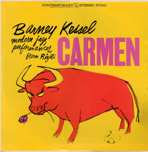 Cover Barney Kessel - Modern Jazz Performances From Bizet's Carmen (LP, Album, RE) Schallplatten Ankauf