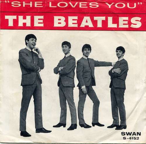 Cover The Beatles - She Loves You (7, Single) Schallplatten Ankauf