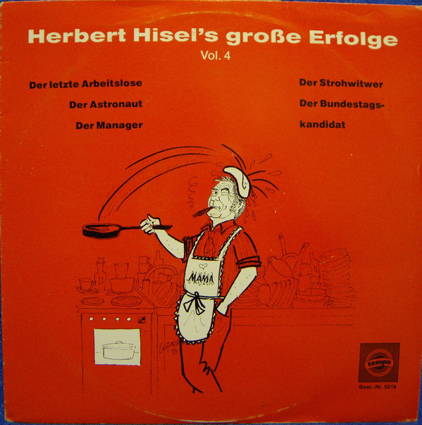 Cover Herbert Hisel - Herbert Hisel's Große Erfolge Vol. 4 (LP, Comp, Mono) Schallplatten Ankauf