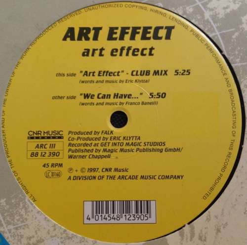 Cover Art Effect - Art Effect (12) Schallplatten Ankauf