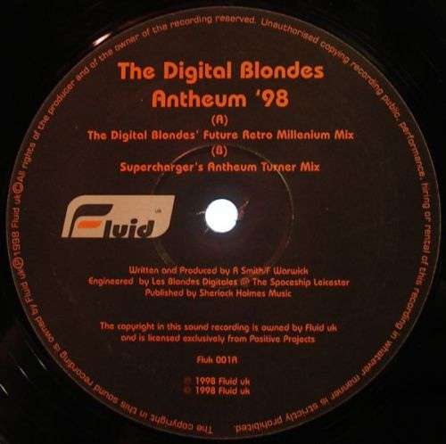Cover The Digital Blondes - Antheum '98 (12) Schallplatten Ankauf