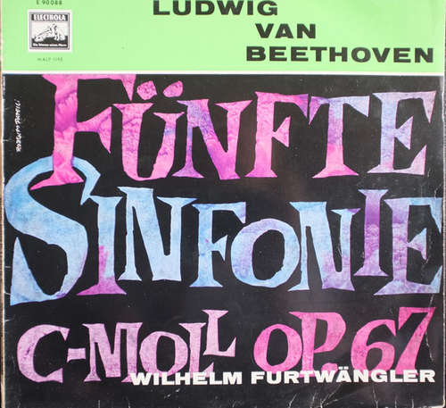 Cover Ludwig van Beethoven - Wilhelm Furtwängler - Beethoven, Sinfonie N°5 c-moll op.67 (LP, Mono, RP) Schallplatten Ankauf