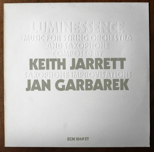 Cover Keith Jarrett / Jan Garbarek - Luminessence (LP, Album) Schallplatten Ankauf