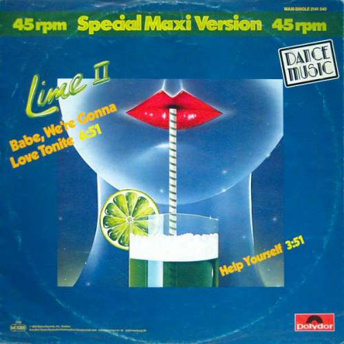 Cover Lime II* - Babe, We're Gonna Love Tonite / Help Yourself (12, Maxi) Schallplatten Ankauf