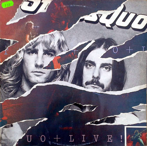 Cover Status Quo - Live (2xLP, Album) Schallplatten Ankauf