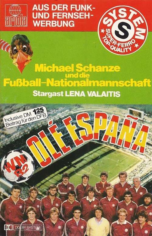 Cover Michael Schanze Und Die Fußball-Nationalmannschaft - Olé España (Cass, Album, Club) Schallplatten Ankauf
