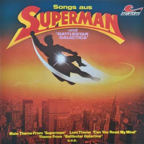Cover Unknown Artist - Songs Aus Superman Und Battlestar Galactica (LP, Comp) Schallplatten Ankauf