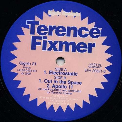 Cover Terence Fixmer - Electrostatic (12) Schallplatten Ankauf