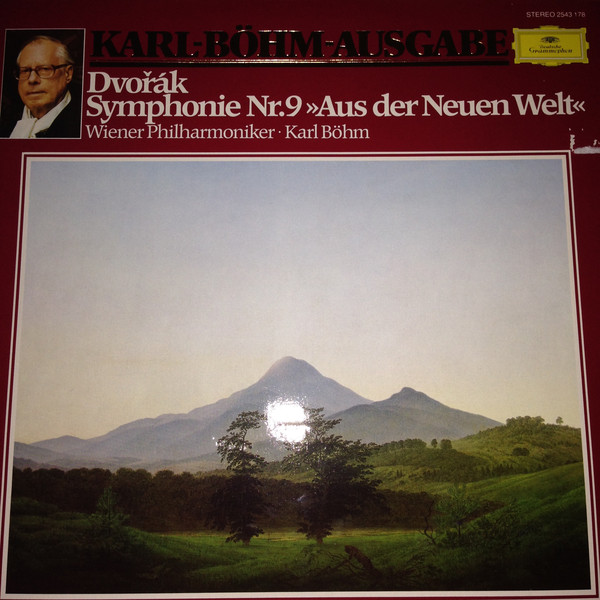 Cover Dvořák*, Wiener Philharmoniker • Karl Böhm - Symphonie Nr.9 »Aus Der Neuen Welt« (LP, Album, RP) Schallplatten Ankauf
