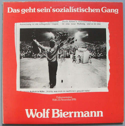 Cover Wolf Biermann - Das Geht Sein' Sozialistischen Gang (2xLP, Album) Schallplatten Ankauf